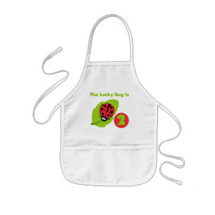 Zum Glück Bug 2. Geburtstag T - Shirt und Geschenk Kinderschürze