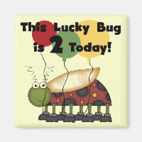 Zum Glück Bug 2. Geburtstag T - Shirt und Geschenk