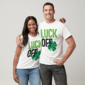 Zum Glück Clover St Patricks Day T-Shirt (Unisex)