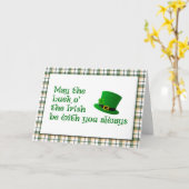 Zum Glück die Irish Saint Patrick's Day Card Karte (Gelbe Blume)