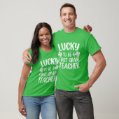Zum Glück ein erster Klasse Lehrer St Patrick Day T-Shirt (Unisex)