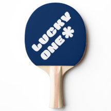 Zum Glück ein Ping Pong Paddle - Blau