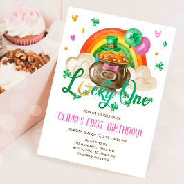 Zum Glück ein St. Patrick's Day Girl zum ersten Ge Einladung