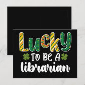 Zum Glück eine biblische Schule zu werden St Patri Postkarte (Vorne/Hinten)