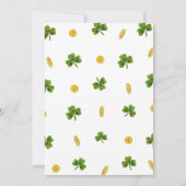 Zum Glück eine Einladung zum Geburtstag, St. Patri (Rückseite)