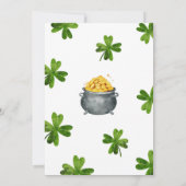 Zum Glück eine Einladung zum Geburtstag, St. Patri (Rückseite)