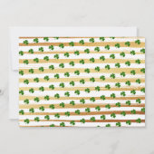 Zum Glück Eins Foto 1. Geburtstag Einladungen (Rückseite)