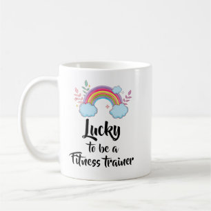 Zum Glück Fitness Trainer Tasse