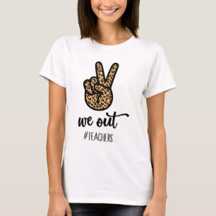 Zum Glück für Lehrer am letzten Tag der Schule Fra T-Shirt