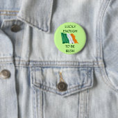 Zum Glück genug für die irische Flagge Button (Beispiel)