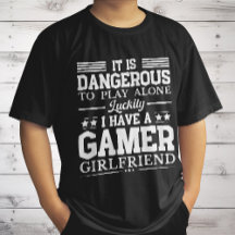 Zum Glück habe ich eine Gamer Girlfriend Funny Cou