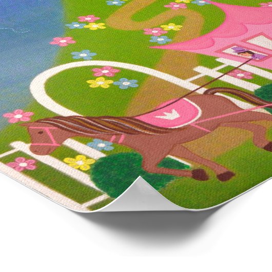 Zum Glück immer nach - 8x10 Prinzessin Burg Poster (Ecke)