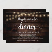 Zum Glück immer nach dem Abendessen, Streichellich Einladung (Vorne/Hinten)