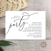 Zum Glück immer nach dem Party, romantisches Abend Einladung