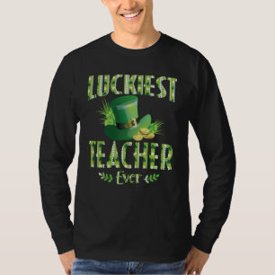 Zum Glück Lehrer je Happy Saint Patrick's Day Ce T-Shirt