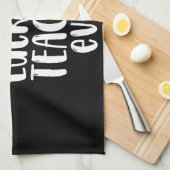 Zum Glück Lehrer je Schule Geschenk St Patricks Da Geschirrtuch (Viertel Falte)