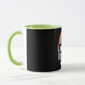 Zum Glück Lehrer je Schule Geschenk St Patricks Da Tasse (Links)