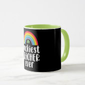 Zum Glück Lehrer je Schule Geschenk St Patricks Da Tasse (VorderseiteRechts)