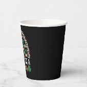 Zum Glück Lehrerin Rainbow St Patrick's Day Pappbecher (Links)