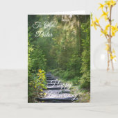 Zum glücklichen Jubiläum unseres Pastors Karte (Gelbe Blume)