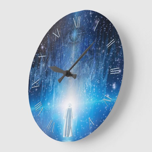 Zum Gott Große Wanduhr (Winkel)