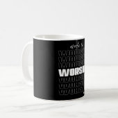 Zum Gottesdienst gemacht Kaffeetasse (Vorderseite Links)