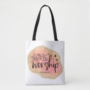 Zum Gottesdienst gemacht Tasche