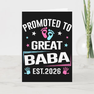 Zum Great Baba Est 2026 Schwangerschaft bekanntgeg Karte