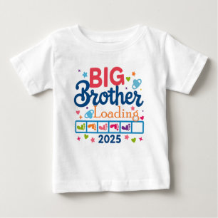 Zum großen Bruder befördert - Jungen Dinosaurier Baby T-shirt