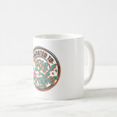 zum großen Bruder befördert Kaffeetasse (VorderseiteRechts)