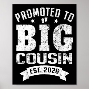 Zum großen Cousin befördert 2026 Cooler Cousin Bab Poster