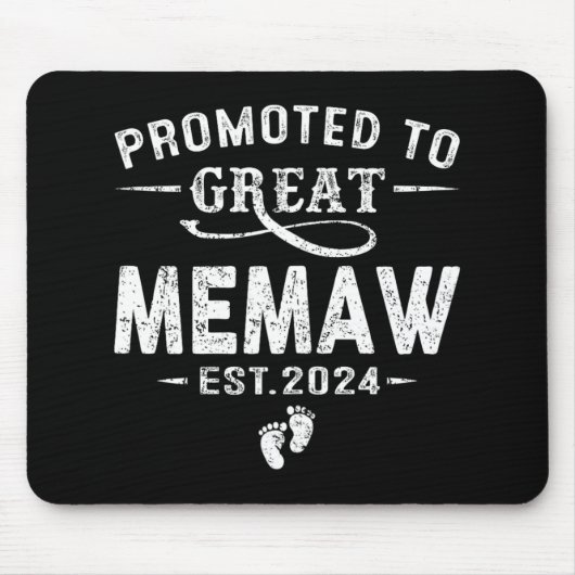 Zum Großen Gedächtnis 2024 Mütter Tag erste Mama Mousepad (Vorne)