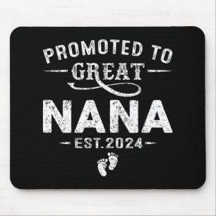 Zum Großen Nana 2024 Mütter Tag erste Mama Mousepad