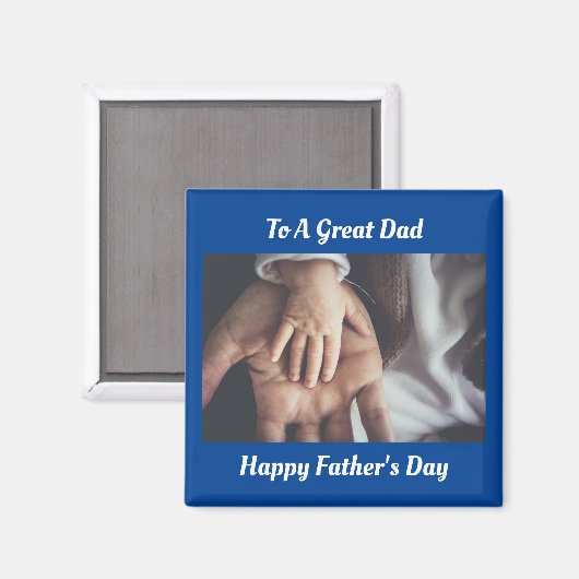 Zum großen Vater Magnet (Vorderseite/Rückseite)