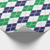 zum Grünbuch über die grüne Raute Geschenkpapier (Ecke)