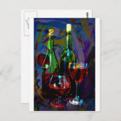 ZUM GUTEN MAL POSTKARTE (Vorne/Hinten)