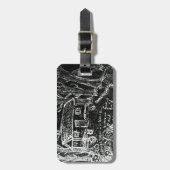 zum Happy End oder zum gebrochenen Herzen Gepäckanhänger (Vorderseite vertikal)