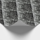 zum Happy End oder zum gebrochenen Herzen Geschenkpapier (Ecke)