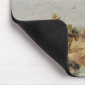 Zum Hayfield gehen, 1853 (Öl auf Millboard) Mousepad (Ecke)