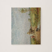Zum Hayfield gehen, 1853 (Öl auf Millboard) Puzzle (Vertikal)