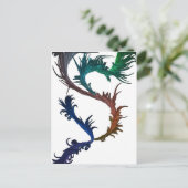 Zum Himmel Postkarte (Stehend Vorderseite)