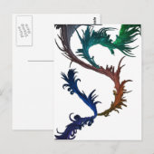 Zum Himmel Postkarte (Vorne/Hinten)