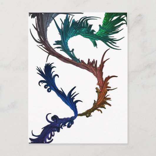 Zum Himmel Postkarte (Vorderseite)