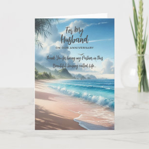 Zum Hochzeitstag Grußkarte für meinen Ehemann Dankeskarte