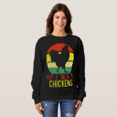 zum Hühnchen Sweatshirt (Vorne ganz)