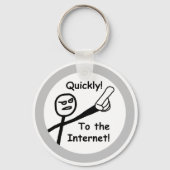 Zum Internet Schlüsselanhänger (Vorderseite)