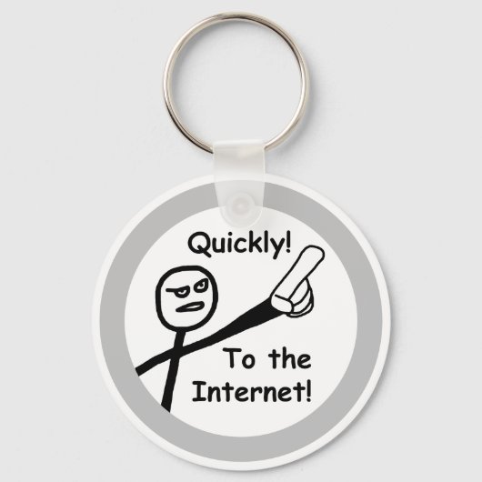 Zum Internet Schlüsselanhänger (Rückseite)