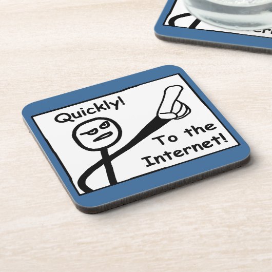 Zum Internet Untersetzer (Linke Seite)