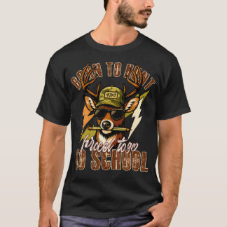 Zum Jagen geboren, zum Schulbesuch gezwungen Lusti T-Shirt