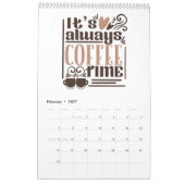 Zum Kaffee zugesetzt Kalender (Feb 2027)